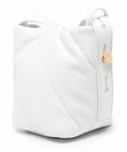 Cheap โจ Off-White Nailed leather bucket bag ๐ 9 Off-White Nailed leather bucket bag