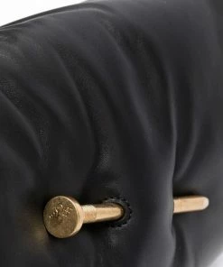 Off-White NAILED SLOUCHY CLUTCH 30 BLACK NO COLOR