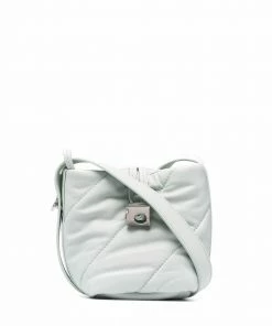 Off-White Nailed quilted bucket bag