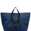 Off-White COMMERCIAL TOTE LARGE DENIM BLUE NO COLO