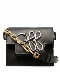 Off-White nail-logo crossbody bag