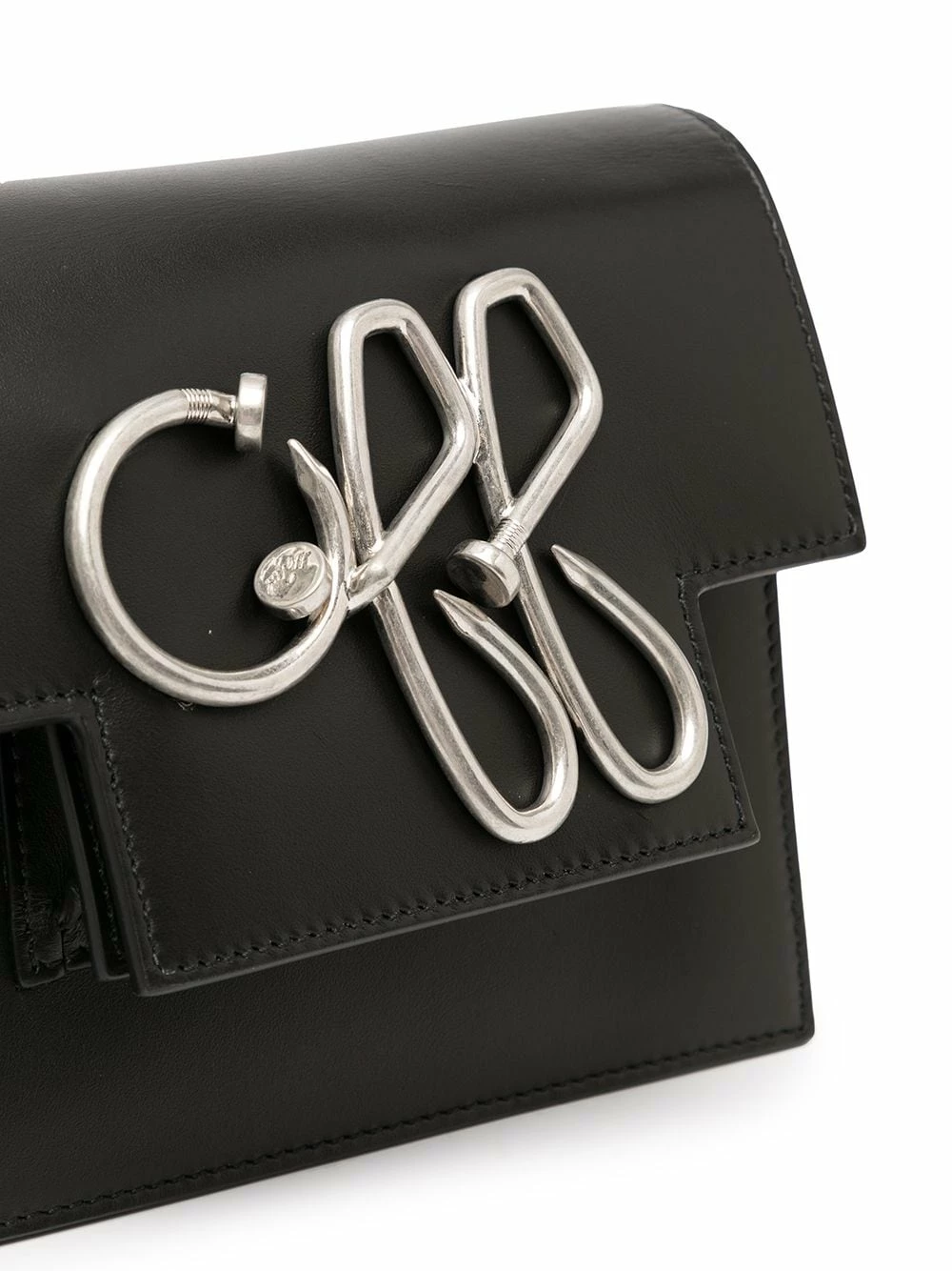 Best Pirce ๐ฅ Off-White Nail-logo crossbody bag ๐ 6 Off-White nail-logo crossbody bag