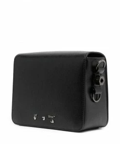 Off-White diagonal-stripe tote bag