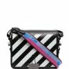 Off-White diagonal-stripe tote bag