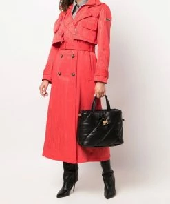 Off-White Nailed quilted tote bag