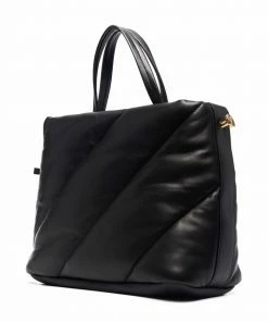 Off-White Nailed quilted tote bag