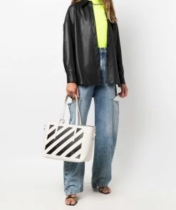 Off-White Diag Binder tote bag