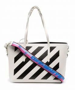 Off-White Diag Binder tote bag