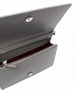 Off-White Arrows leather crossbody bag