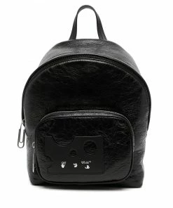 Off-White Hands Off leather backpack