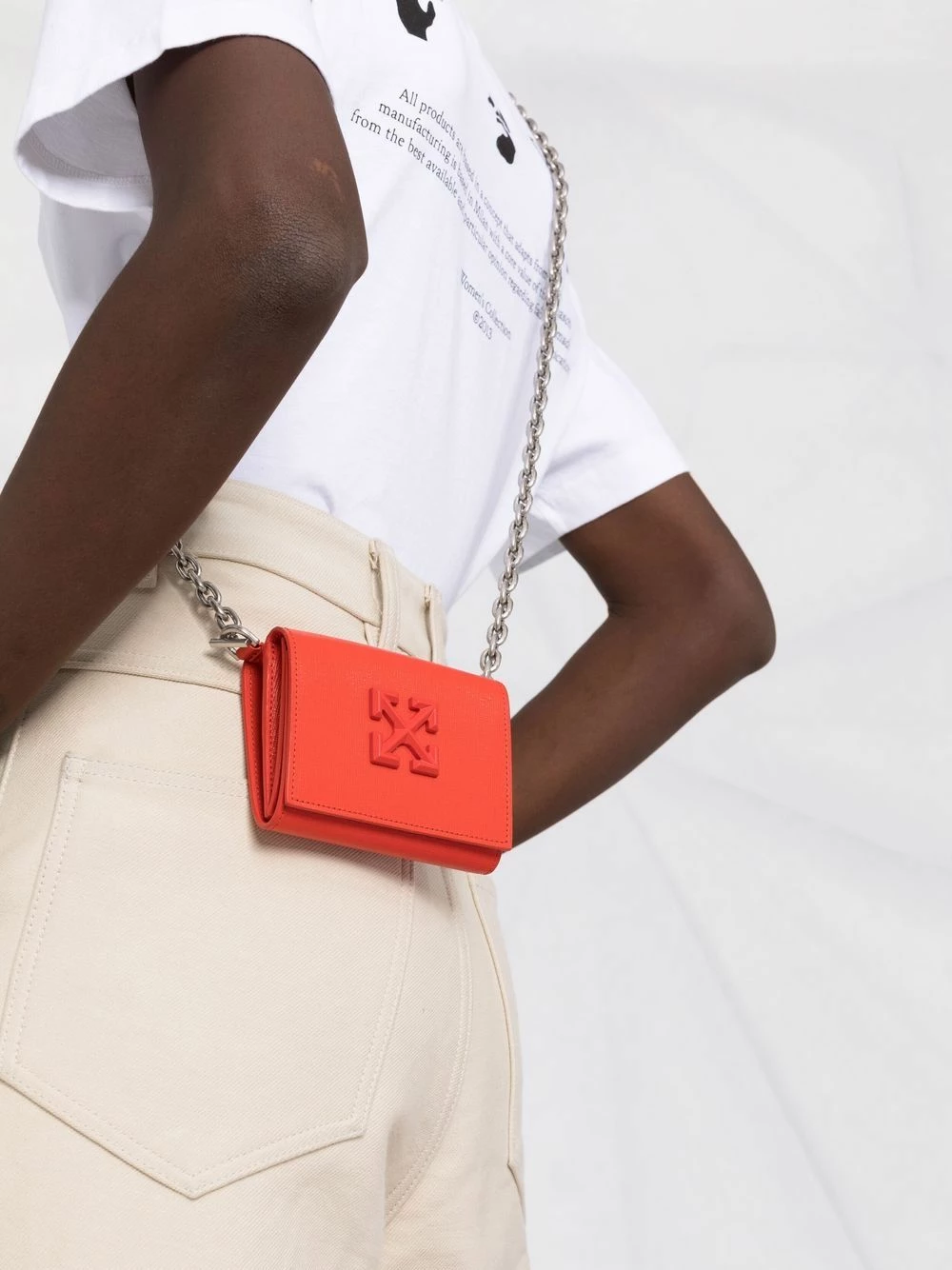 Coupon 𤩠Off-White Arrows tri-fold mini bag š 5 Off-White Arrows tri-fold mini bag