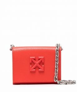 Off-White Arrows tri-fold mini bag