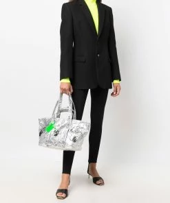 Off-White small Commercial logo tote bag