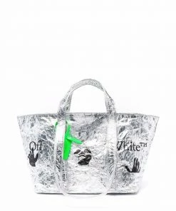 Off-White small Commercial logo tote bag