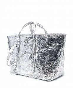 Off-White large Commercial logo tote bag