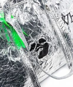 Off-White large Commercial logo tote bag