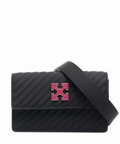 Off-White Arrows plaque belt bag