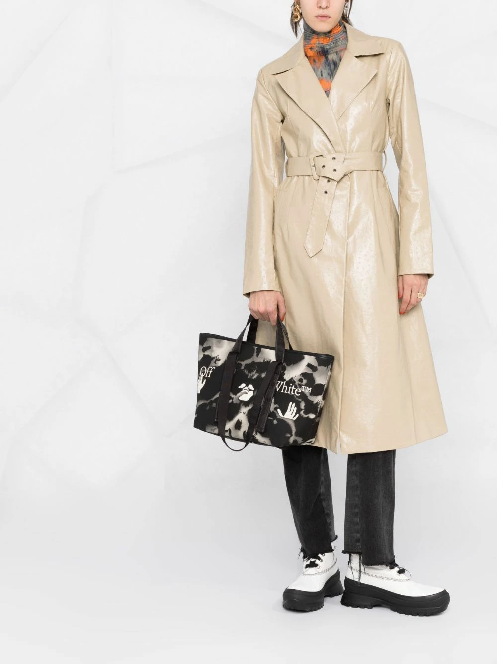 Best Pirce ๐ Off-White Hands Off tie-dye tote bag ๐คฉ 4 Off-White Hands Off tie-dye tote bag