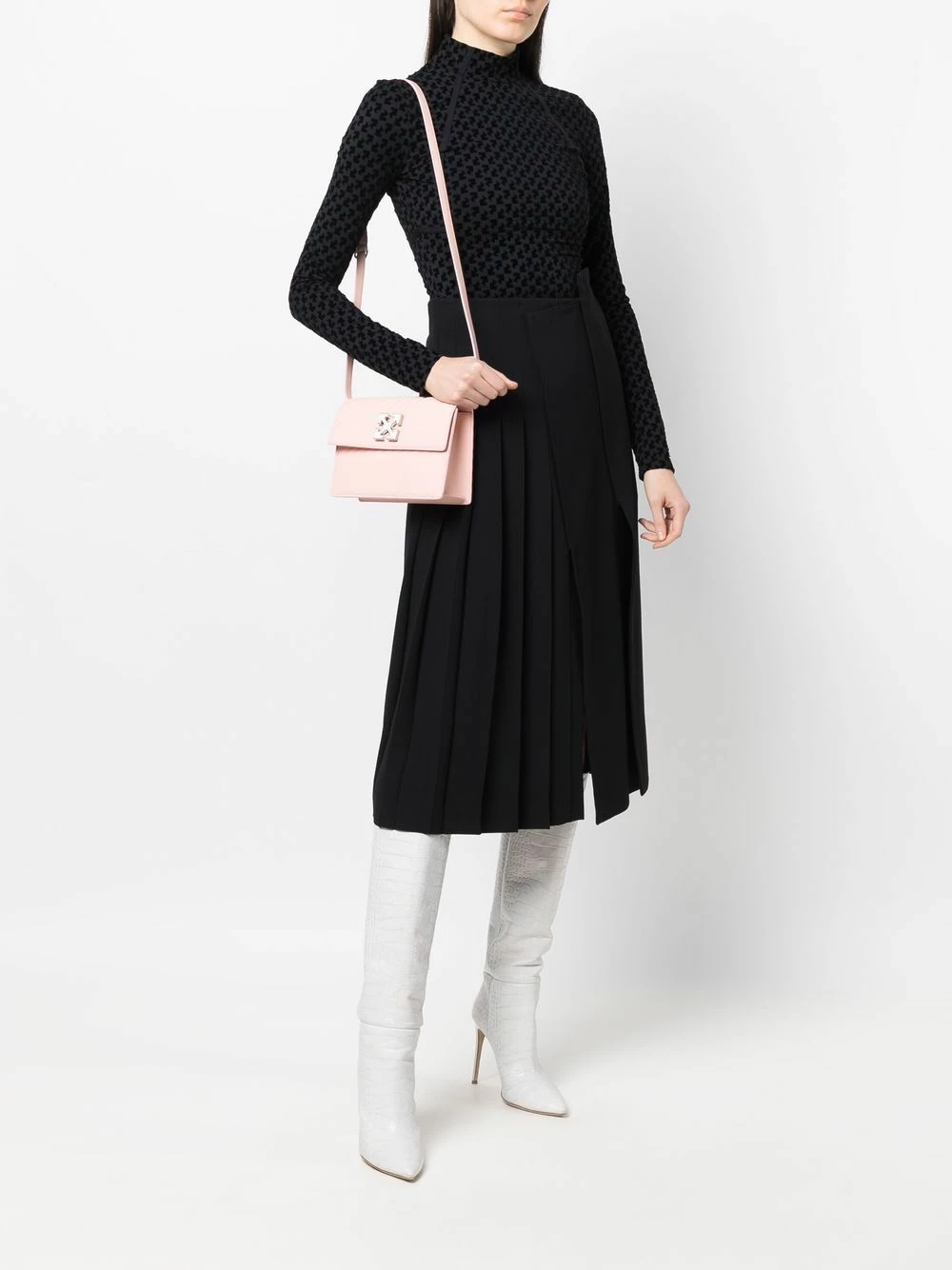 Deals ๐ฏ Off-White Diagonal striped satchel bag ๐ฅ 4 Off-White diagonal striped satchel bag