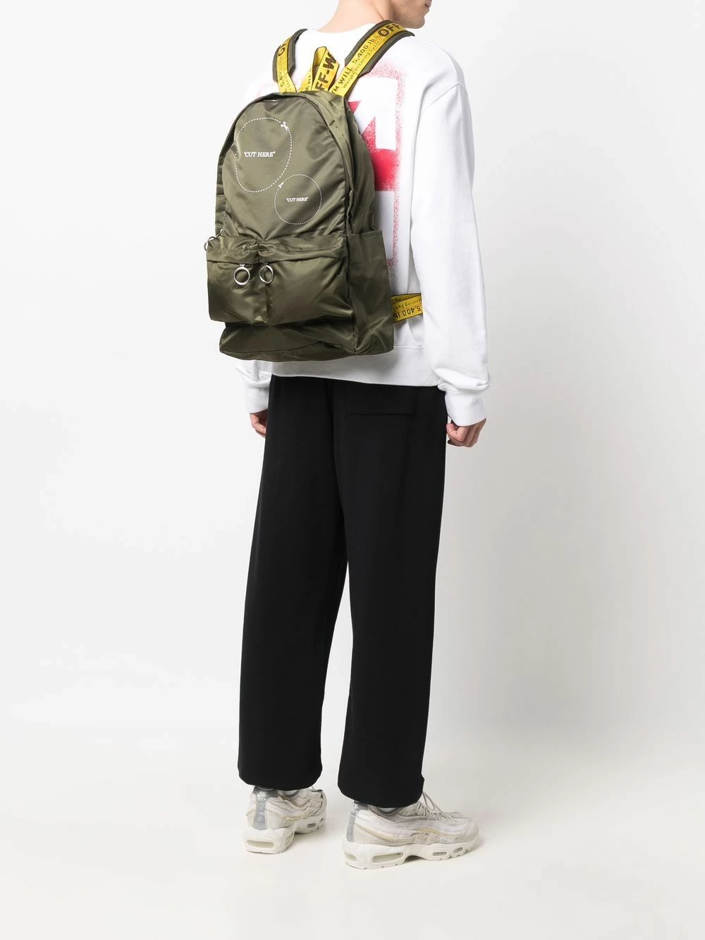 Best reviews of ๐ฅ Off-White Cut Here ๐ backpack โ๏ธ 3 Off-White Cut Here backpack