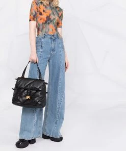 Off-White quilted tote bag