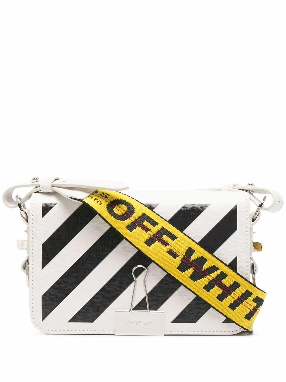 Discount ๐งจ Off-White Binder mini flap crossbody bag ๐ 3 Off-White Binder mini flap crossbody bag