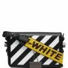 Off-White Diag-stripe leather mini bag