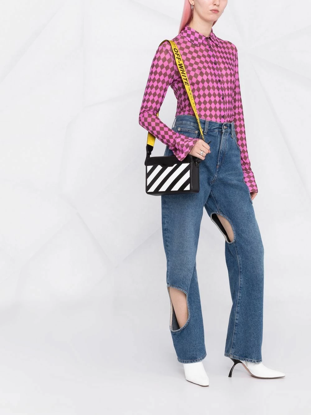 Buy โญ Off-White Binder camera shoulder bag ๐ 4 Off-White Binder camera shoulder bag