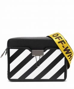 Off-White Binder camera shoulder bag