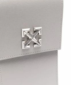 Off-White logo-plaque mini bag